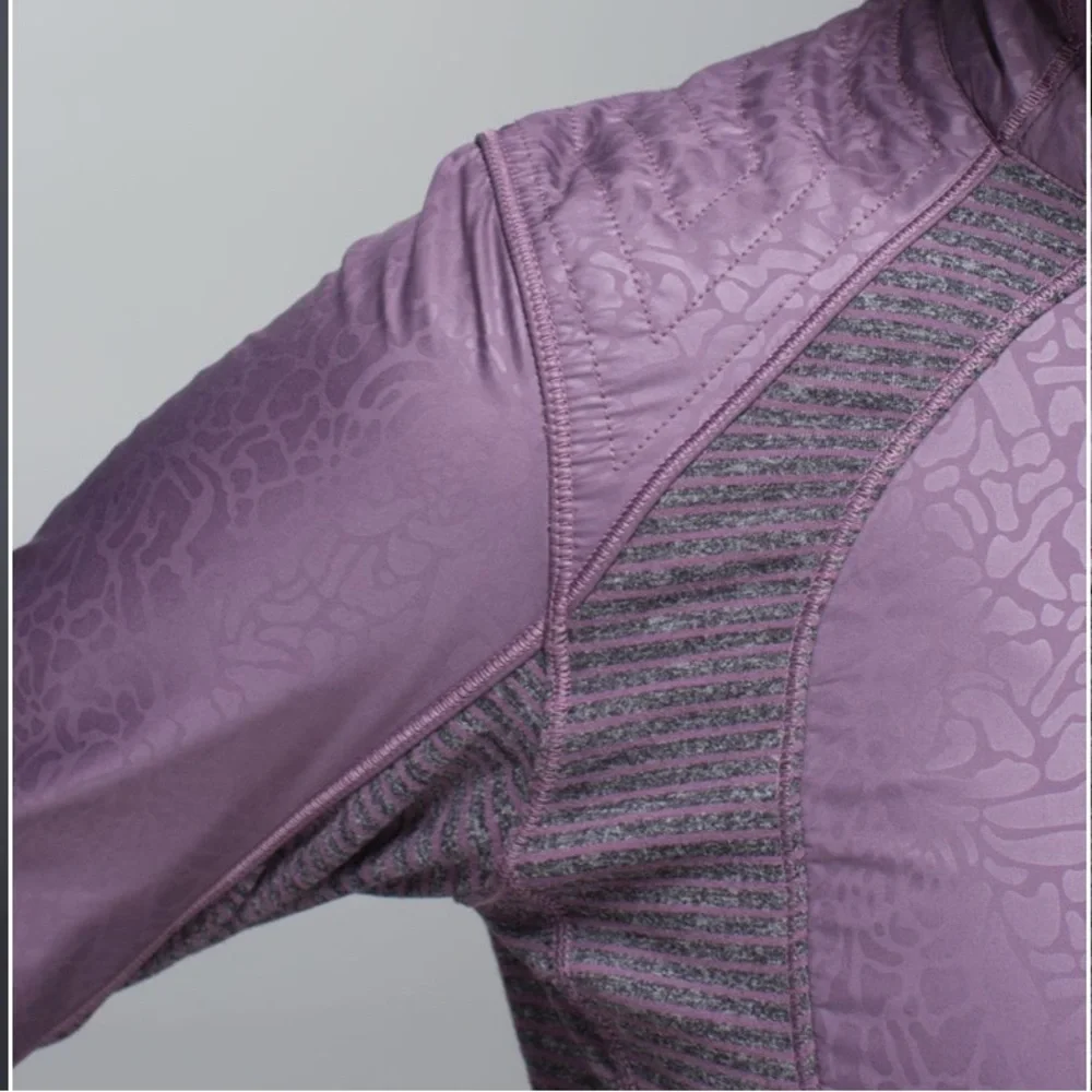 lululemon athletica Rebel Runner jacket Women's Lavender suze8 - Picture 8 of 16